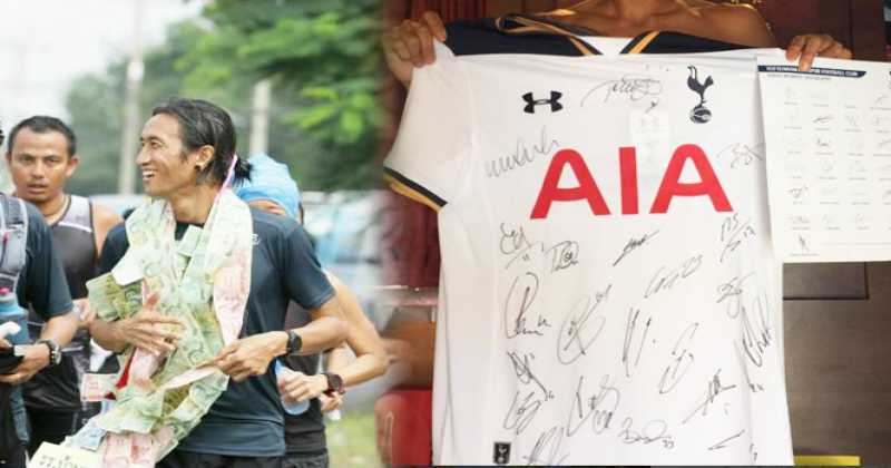 เอาด้วย!! "ไก่เดือยทอง" ส่งเสื้อมีลายเซ็นครบทีมให้ "ตูน" ประมูลได้เงินแสนช่วยโครงการ !!